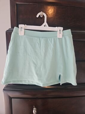 SO Mint Green Casual Skort
